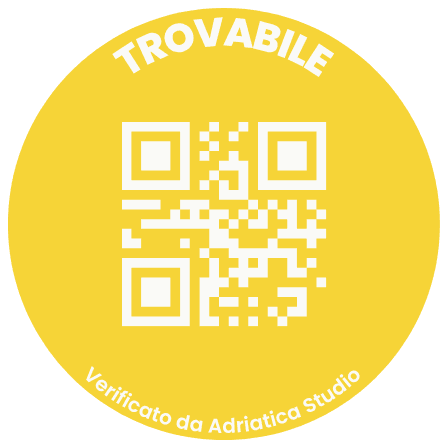 Bollino Trovabile — verificato da Adriatica Studio